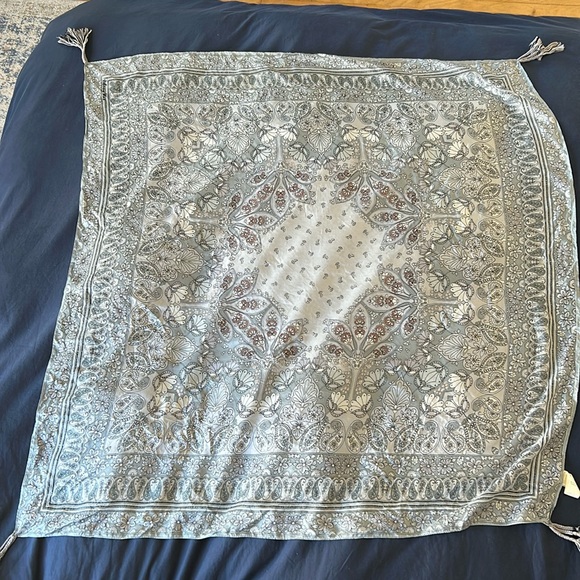 Johnny Was Silk Scarf - Picture 2 of 3